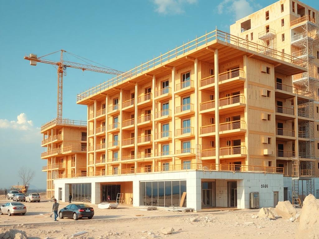 Construction of a hotel from scratch Construction of a hotel from scratchфото