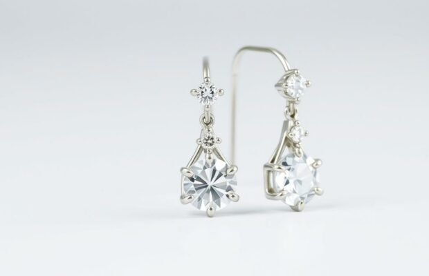 Белое золото и серьги с бриллиантами: как выбрать, носить и сохранить сияние