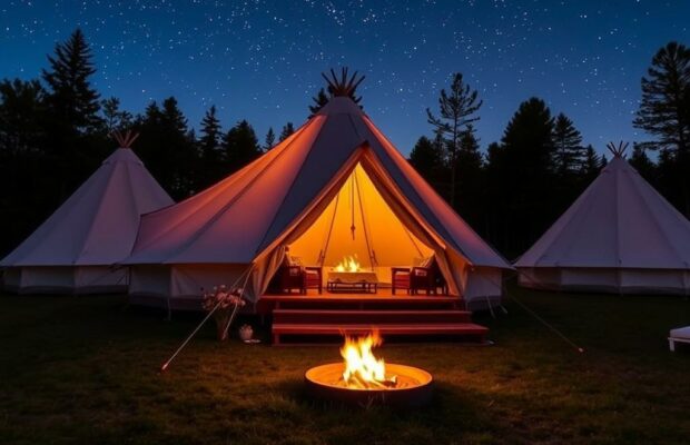 Глэмпинги Подмосковья: где найти комфортную природу недалеко от Москвы
