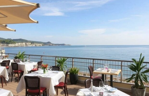 Французские рестораны с видом на море: топ‑локаций