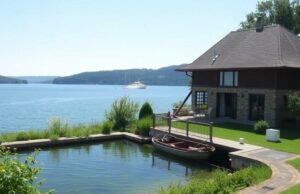 Как арендовать дом у озера во Франции: советы и локации