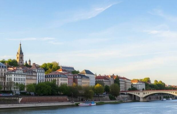 Маршруты для прогулок по набережным Роны в Лионе: живые истории вдоль воды