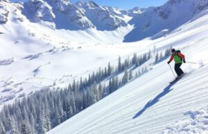 Зимние виды спорта во Французских Альпах: снег, скорость и уют у подножия Монблана