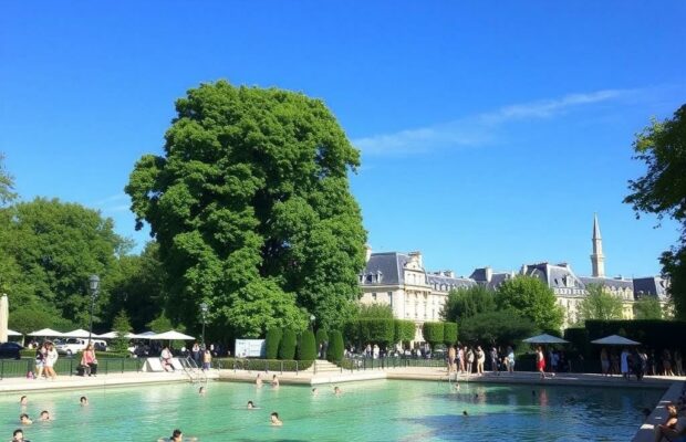 Где купаться в Париже: открытые бассейны и зоны отдыха, которые реально работают летом