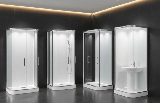 Чёрный профиль в душе: почему эта деталь превращает ванную в стильную комнату